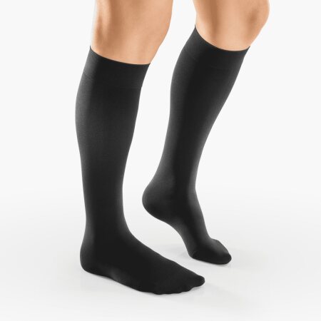 Reisestrümpfe Jet Legs Travel Socks, schwarz Gr. 36-40