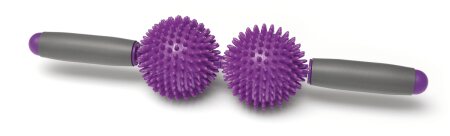 Massagegerät Spiky Twin Roller Sissel Farbe: lila