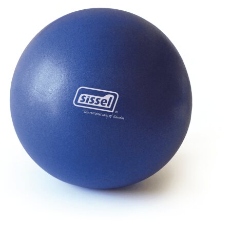 SISSEL Pilates Soft Ball, inklusive Übungsanleitung Ausf.: Durchmesser 22 cm Farbe: blau
