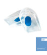 Fersenkissen Dynamics transparent/blau (Paar) Gr. 2