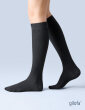 Gilofa AD, mit Aloe Vera, Wadenumfang 39 bis 49 cm, Gr. L (Paar) Farbe: marine Gr. 45-47