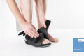 Dynamics Hallux-Valgus-Schuh, Synthetik schwarz Gr. 37/38...