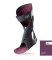Push Ortho Fußheberorthese AFO schwarz-aubergine Gr. 3 rechts