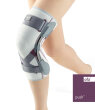 Kniebandage Push med grau-aubergine Gr. 3