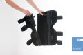 Dynamics Knielagerungsschiene, schwarz 50 cm / 20°