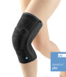 Kniebandage Dynamics Plus, carbon Gr. 4