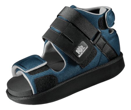 Therapieschuh AMSTERDAM, blau-schwarz Gr. XXL