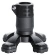 4-Punkt Gummikapsel Safety Foot, schwarz (VPE: 1...