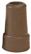Gummikapsel schlank 16 mm Farbe: braun