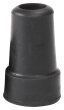 Gummikapsel schlank 16 mm Farbe: schwarz