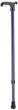 Leichtmetallstock mit Softgriff verstellbar Farbe: braun