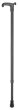 Leichtmetallstock mit Softgriff verstellbar Farbe: braun