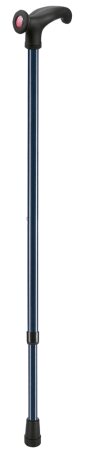 Leichtmetallstock mit anatomischem Griff, verstellbar Farbe: bronze-metallic links