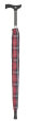 Stockschirm TWIN mit Fritzgriff, verstellbar Farbe: schwarz