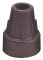Gummikapseln für Gehhilfen und Stöcke 16mm, (VPE: 10 Stück) Farbe: aubergine