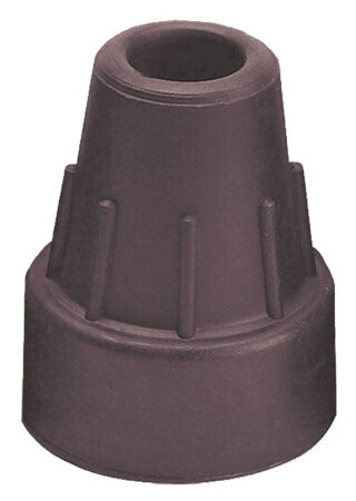 Gummikapseln für Gehhilfen und Stöcke 16mm, (VPE: 10 Stück) Farbe: schwarz