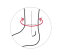 Sprunggelenkbandage DONJOY MalleoForce graphitgrau Gr. 4