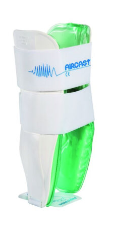 Sprunggelenkschiene AIRCAST Air-Stirrup weiß Gr. S links