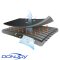 Knieorthese DONJOY Clima-Flex OA medial links/ lateral rechts, schwarz Gr. XL