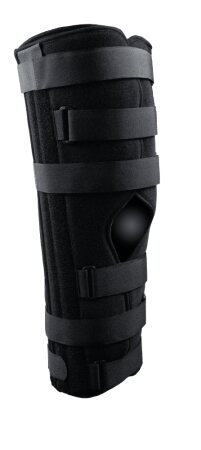 Knielagerungsschiene Flow gerade grau/schwarz 40 cm