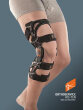 Knieorthese Pluspoint 4 schwarz Gr. XL links