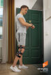 Knieorthese Pluspoint 4 schwarz Gr. S links