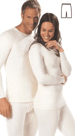 Wärmewäsche Classic Damen-Schlüpfer, lang 50% Angora natur Gr. XL