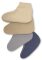 Fußwärmer/Bettschuhe 50% Angora natur (Paar) Gr. M