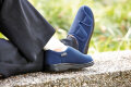 Reha Schuh SaniSoft marineblau Gr. 38