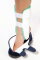 Reha Schuh SaniSoft marineblau Gr. 36