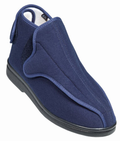 Reha Schuh SaniCabrio marineblau Gr. 37