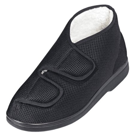 Reha Schuh GentleWalk Hi, Fell-Futter,schwarz Gr. 41
