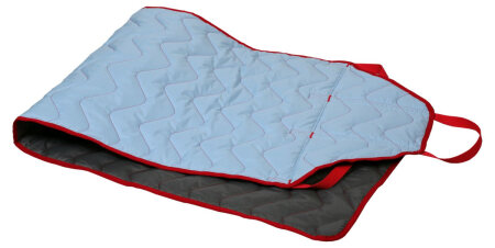 Gleitmatte ALPHA Caremaster PES/Carbon blau/rot Gr. M