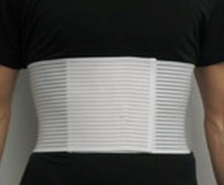 Rippenbandage Herren, weiß Gr. 6