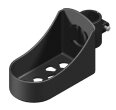 Stockhalter,große Ausführung für zwei...