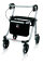 Rollator POLO PLUS-T, silber SH 49 cm