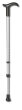Gehstock Simplex mit Fritzgriff verstellbar Farbe: silber