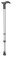 Gehstock Simplex mit Fritzgriff verstellbar Farbe: weinrot