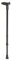 Gehstock Anatom verstellbar Farbe: schwarz links