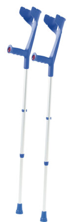 Unterarmgehstütze Magic-Twin, Standard-Clip Farbe: feuerrot