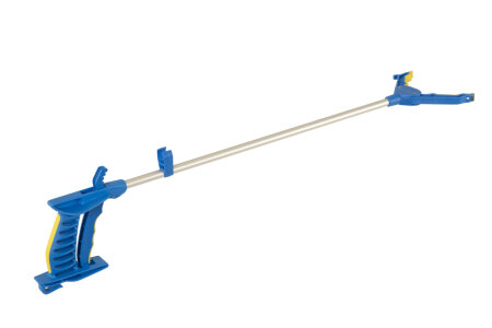 Greifzange Falke mit Softgriff blau/gelb 60 cm