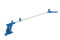 Greifzange Falke mit Softgriff blau/gelb 60 cm