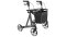 Rollator SERVER HD Standard mit Stockhalter und Tasche anthrazit SH 62 cm