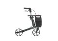 Rollator SERVER Standard mit Stockhalter und Tasche Farbe: weinrot SH L/62 cm