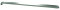 Schuhanzieher aus Metall ca.58cm, universal Farbe: chrom
