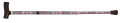 Faltstock höhenverstellbar 85-95cm Farbe:Blume burgund
