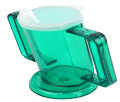 Trinkbecher HANDYCUP mit Tee-Aufsatz und 2 Griffen Farbe: transparent