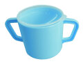 Trinkbecher mit 2 Henkeln Farbe: elfenbein