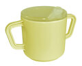 Trinkbecher mit 2 Henkeln Farbe: pastell-blau