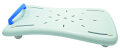 Badewannenbrett PLUS mit Haltegriff, weiß-blau 78 cm